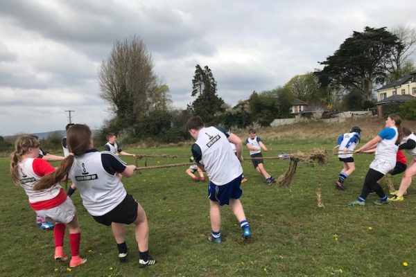 PSA Rugby Clinic Limerick CARDS Rope Game